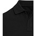 Graphite 180 g/m² Kurzärmeliges Poloshirt Bio Baumwolle (OCS), unisex, schwarz, XS