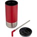Grayson 480 ml RCS recycelter Isolierbecher mit Trinkhalm, rot