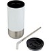 Grayson 480 ml RCS recycelter Isolierbecher mit Trinkhalm, weiss
