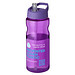 H2O Active® Eco Base 650 ml Sportflasche mit Ausgussdeckel, lila/ lila