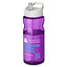 H2O Active® Eco Base 650 ml Sportflasche mit Ausgussdeckel, lila/ weiß