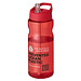 H2O Active® Eco Base 650 ml Sportflasche mit Ausgussdeckel, rot/ rot