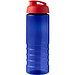 H2O Active® Eco Treble 750 ml Sportflasche mit Stülpdeckel & Trinkklappe, blau, rot
