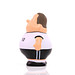 Herr Bert® Anti-Stress-Figuren Fussball Bert, schwarz/weiß