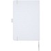 Honua A5 Notizbuch aus recyceltem Papier mit Cover aus recyceltem PET, weiss