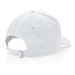 Impact 5 Panel Kappe aus 280gr rCotton mit AWARE Tracer, weiß