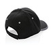 Impact AWARE™ 280gr Brushed rCotton 6 Panel Kontrast-Cap, schwarz
