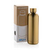 Impact Vakuumflasche aus RCS recyceltem Stainless-Steel, gold