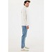 IQONIQ Elgon Quarter-Zip-Sweater, ivory white, XL