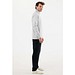 IQONIQ Elgon Quarter-Zip-Sweater, light heather grey, L