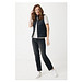 Iqoniq Meru Damen Bodywarmer aus recyceltem Polyester, schwarz, XS