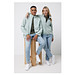 Iqoniq Talung Mikrofleece Jacke, Iceberg green, XXS