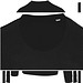 Jasper 280 g/m² Pullover mit Rundhalsausschnitt aus recycelter Bio Baumwolle (OCS), unisex, schwarz, 3XS