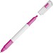 Kugelschreiber mit Textmarker Lens,pink