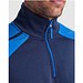 Maverick Pullover für Herren mit halbem Reißverschluss, 280 g/m2, schwarz, 2XL