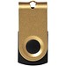 Mini USB-Stick, gold, 4GB