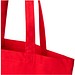 Odisha 180 g/m² OCS Bio-Tragetasche mit breitem Boden 11L, rot