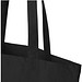 Odisha 180 g/m² OCS Bio-Tragetasche mit breitem Boden 11L, schwarz