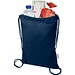 Peru Blend 180 g/m² Sportbeutel aus GRS recycelter Baumwolle 5L, navy