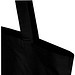 Peru Blend 180 g/m² Tragetasche aus GRS recycelter Baumwolle 7L, schwarz