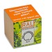Pflanz-Holz mit Samen, Ringelblume, 1-seit. Druck