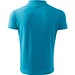 MALFINI Polohemd Herren Pique Polo, M, türkisblau