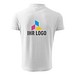 MALFINI Polohemd Herren Pique Polo, 2XL, weiss