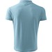 Polohemd Herren Pique Polo, XL, himmelblau