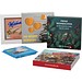 Präsentbox Premium, Tannenbaum-Stanzung, Ritter SPORT Marzipan Schokolade, inkl. Druck