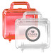 Promotion-Case Bambino, transparent-rot Promotion-Case Bambino, transparent-rot
