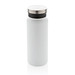 RCS recycelte Stainless Steel Vakuumflasche 600ml, weiß