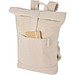 Recanvas 14” GRS recycelter Rolltop-Rucksack 16L, sandstone