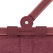 reisenthel® Einkaufstasche carrybag, twist maroon