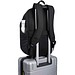 Resi Plus 15 GRS recycelter diebstahlsicherer Rucksack 18L, schwarz