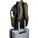 Resi Plus 15 GRS recycelter diebstahlsicherer Rucksack 18L, waldgrün
