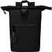 Resi Plus GRS recycelter runder Charm Schlüsselanhänger, schwarz