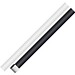 RFX™ 44 cm reflektierendes Sicherheits-Schnapparmband aus PVC, weiss