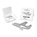 ROMINOX® Key Tool, Airplane - 18 Funktionen, silber