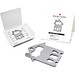 ROMINOX® Key Tool // House - 21 Funktionen (Haus), silber