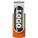Rotate Doming USB-Stick, orange, 8GB
