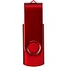Rotate Metallic USB-Stick, rot, 2GB