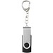 Rotate mit Schlüsselanhänger USB-Stick, schwarz, 1GB