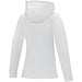 Sayan Kapuzenpullover mit halbem Reißverschluss für Damen, weiß,  XL