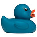 Schnabels® Bade-Ente farbwechselnd bei Temperaturunterschieden, blau