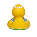 Schnabels® Bade-Ente mit Blumenkranz und Blütenzauber, bunt