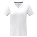 Somoto T-Shirt mit V-Ausschnitt für Damen, weiss, XL