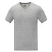 Somoto T-Shirt mit V-Ausschnitt für Herren, heather grau, XL
