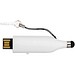 Stylus USB-Stick, weiss, 1GB