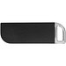 Swivel Rectangular USB-Stick, schwarz, 4GB