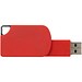 Swivel Square USB-Stick, rot, 1GB